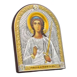 Ангел Хранитель. Икона в серебряном окладе. 