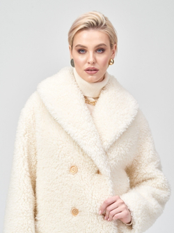 Шуба женская чебурашка тедди эко