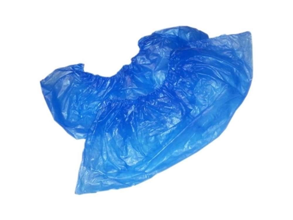 Бахилы одноразовые 10мкм 2,2г цвет Синий (100/4000шт)