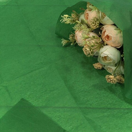 Упаковочная бумага, Тишью (0,5*0,65 м) Зеленый, 10 шт.