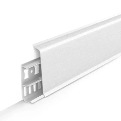 Плинтус Напольный Deconika 100 мм, Белый 001 (IDEAL Deconika 100х23х2200 мм)