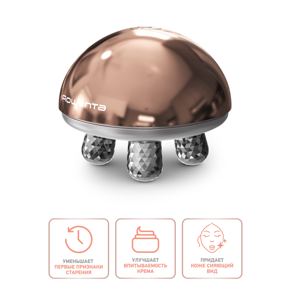 Массажер для ухода за кожей лица Rowenta Youth Facial Massager LV6020F0