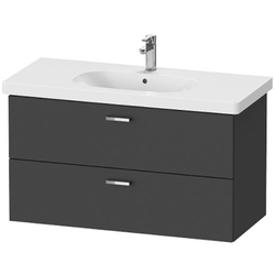 Тумба под раковину Duravit XBase 100 XB619304949 подвесная Графит матовый