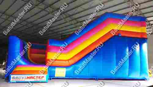 Надувная горка "В гостях у клоуна" 6,5*3*4 м