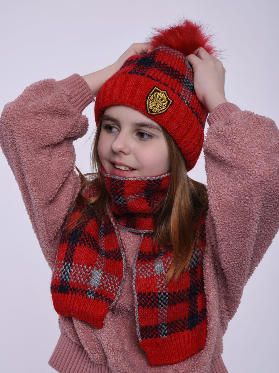 Комплект детский (Шапка+Шарф)