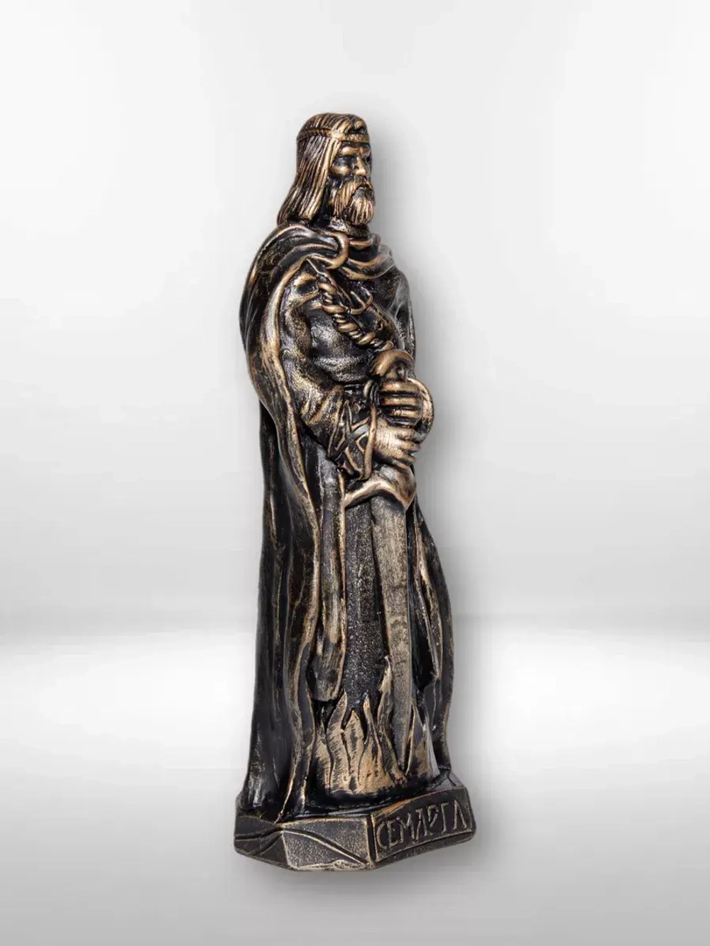 Коллекционная алтарная фигурка статуэтка Бог Семаргл оберег