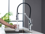 Смеситель для кухни 2 jet (профессиональный) AQUATEK AQ1388CR ЕВРОПА