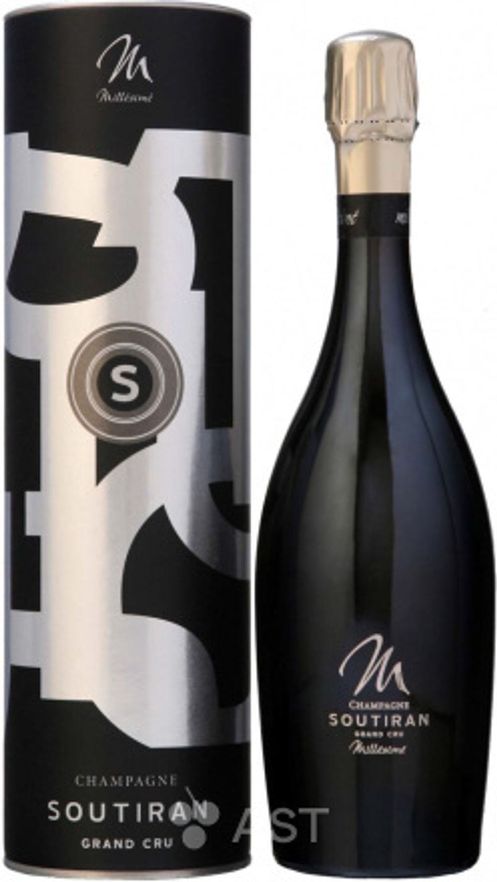 Шампанское Soutiran Cuvée Millésimée Grand Cru Brut, 0.75 л