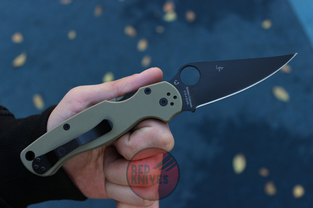 Нож Spyderco Paramilitary 2 -OD Black RK-320