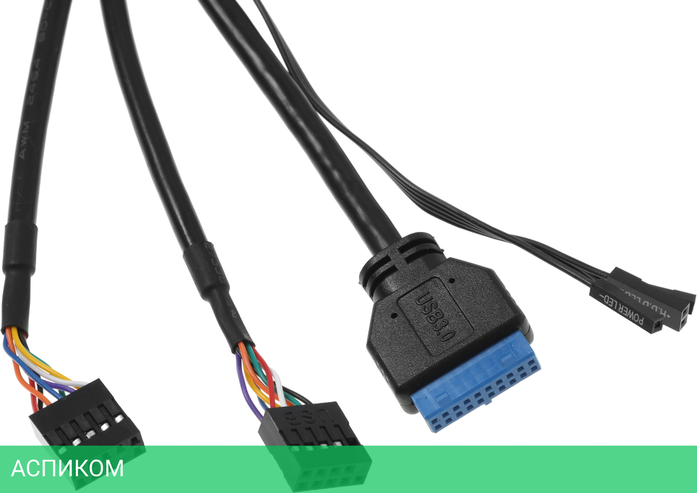 Корпус Azza Spectra белый без БП (CSAZ-280W)