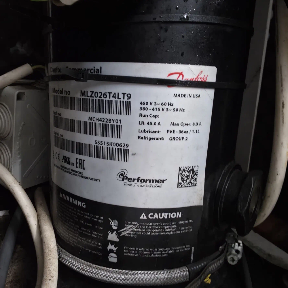 Компрессорно- конденсаторный блок Север на базе MLZ026T4LT9