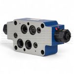 Z2FS16-8-3X/S2 - Дроссель Ду 16 модульного монтажа, сдвоенный , S2 = на выходе, уплотнение NBR