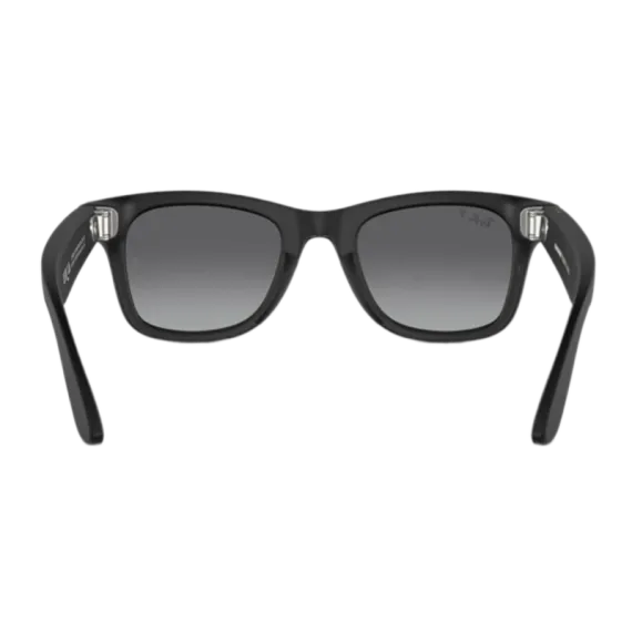 Умные очки Ray-Ban Wayfarer Gen 2 RW4012 Matte Black / Polar Gradient Graphite (Матовая чёрная оправа, линзы поляризованные графитовый градиент), размер L