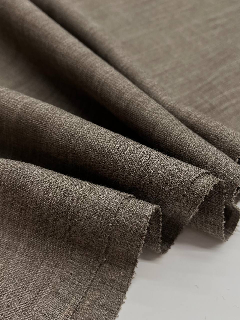 Шерсть костюмно-плательная Marlane коричневая