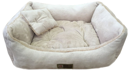 Зоогурман лежак для кошек и собак Версаль бежевый