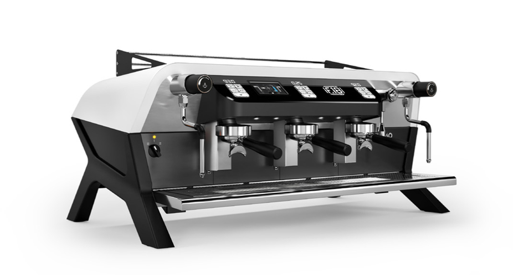Кофемашина Sanremo F18 3 высокие гр. белая