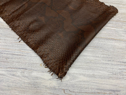 Felicia Grand Chocolade (0,5-0,7 мм), цв. Темно-корич, кожа питона