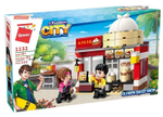 Конструктор Qman City 1132 Фастфуд, 122 дет.