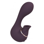Фиолетовый вибратор с вакуумным стимулятором Irresistible Mythical Purple IRR004PUR