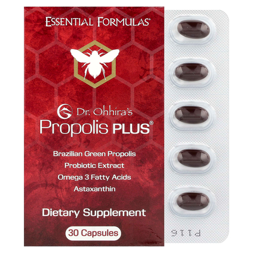 Dr. Ohhira's, Propolis Plus, 30 капсул