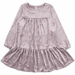 Платье велюр 0879900101 р.110-116 (Юлла)