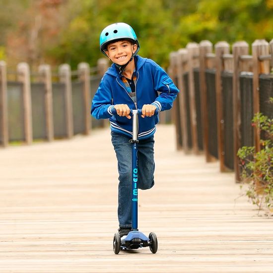 Самокат Micro Maxi Deluxe Navy Blue