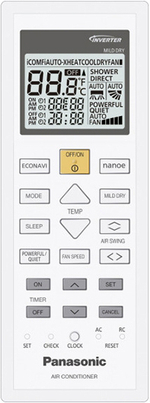 Сплит-система кондиционер Panasonic Design silver CS-XZ35TKEW/CU-Z35TKE 35 м²