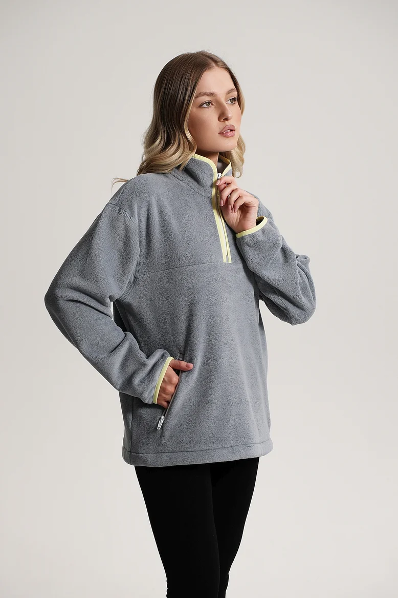 Анорак женский, цвет "Серый камень"