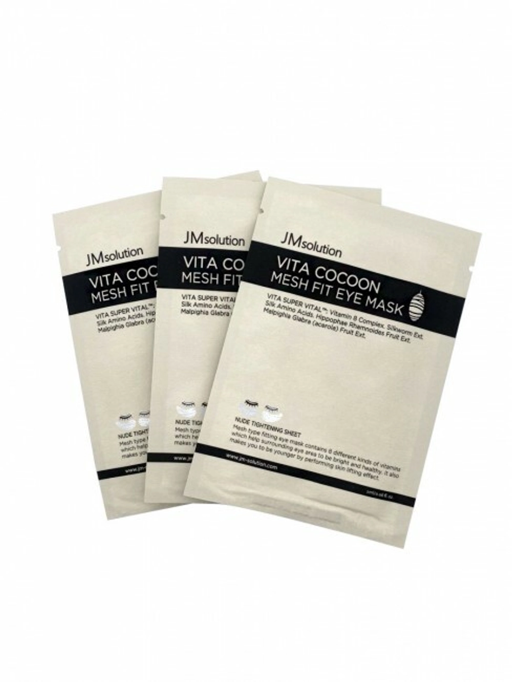 Гидрогелевые патчи для глаз JMsolution Vita Cocoon Mesh Fit Eyes Mask 2 мл