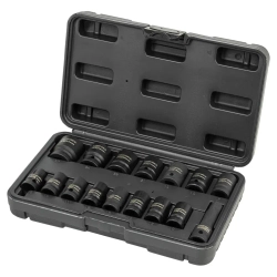 Набор головок ударных 16пр. 1/2"6pt EVERFORCE EF-4179-5MPB