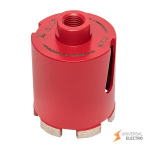 Коронка алмазная для дрелей с микроударом DCH-68MH Micro Hit Laser M16 EKF Professional