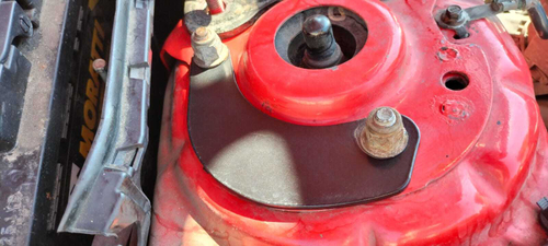 Пластины усилители на стаканы Ford Mustang 6 S550 (ПОД ЗАКАЗ)