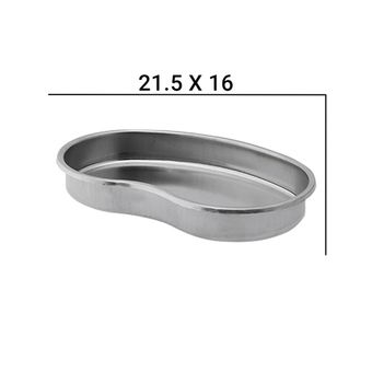 Металлический лоток для стерилизации инструментов, 21.5 x 16 см, большой