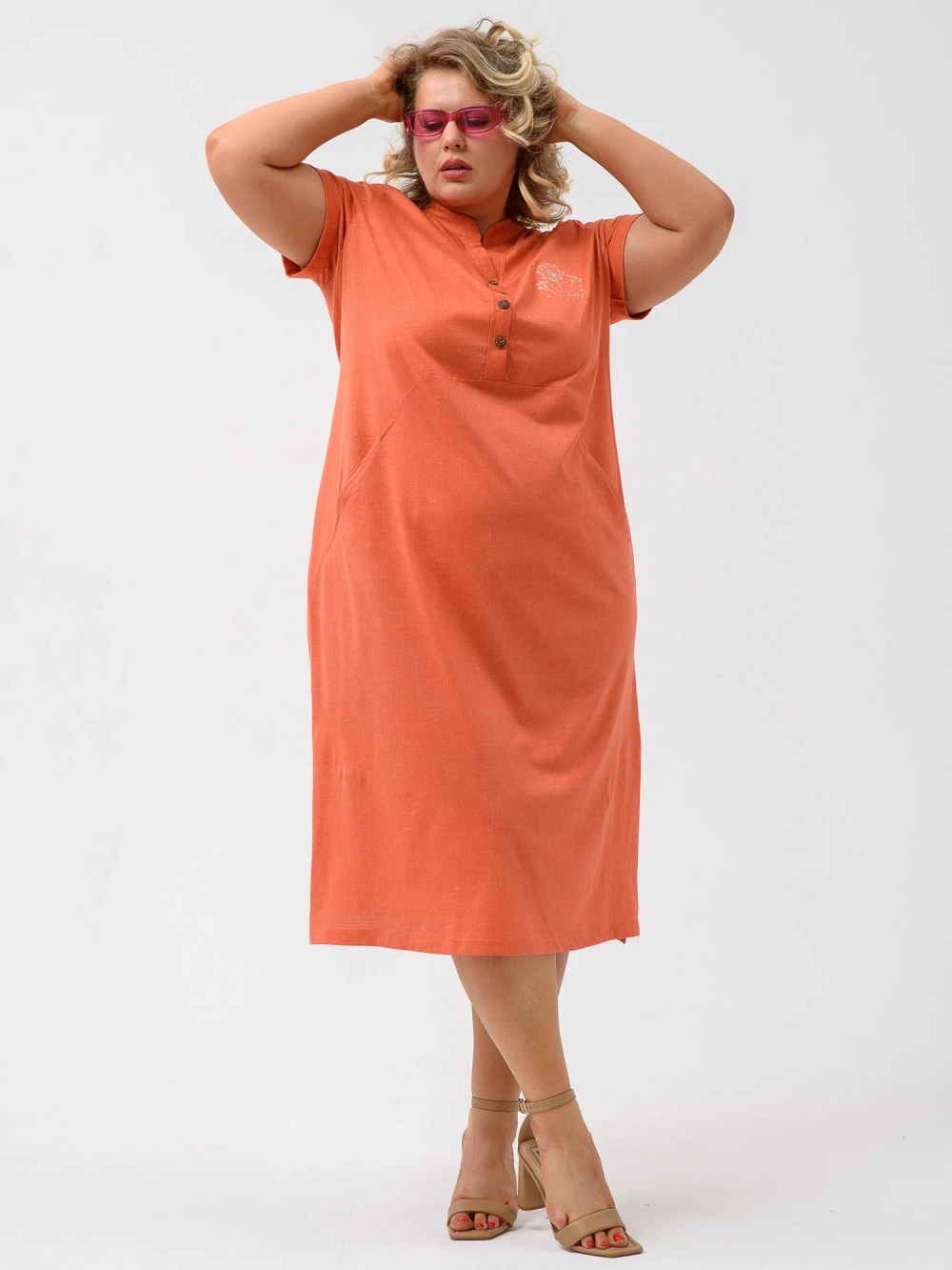 Платье женское "Лён"