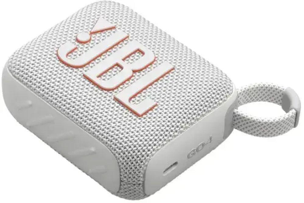 Портативная колонка JBL Go 4 White - 8