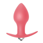 Розовая анальная вибропробка 10см Lola Games Bulb Anal Plug 5006-01lola