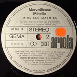Mireille Mathieu ‎– Merveilleuse Mireille (Германия 1971г.)