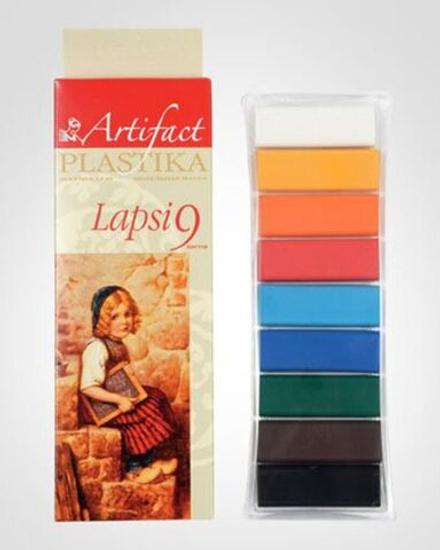 Набор полимерной глины 9цв., 180гр., "Артефакт. LAPSI"