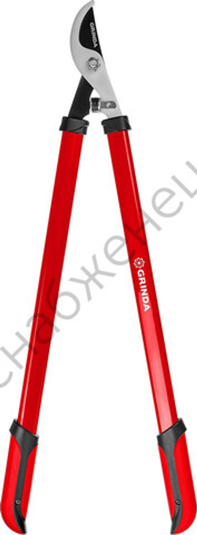 GRINDA R-740, 740 мм, закаленные лезвия, стальные рукоятки, большой плоскостной сучкорез (8-424107)