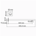 Душевая система WasserKRAFT Ems A7651.303.183.208.280.197.348 золото