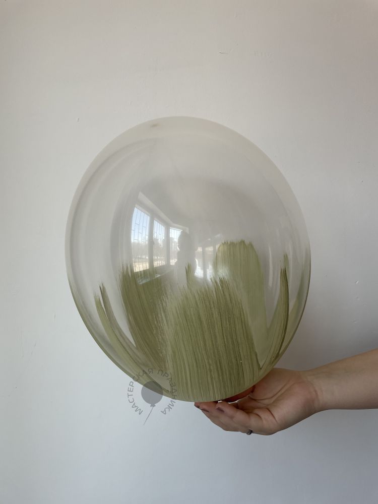 Шар Браш 30 см эвкалипт (БГ-17)