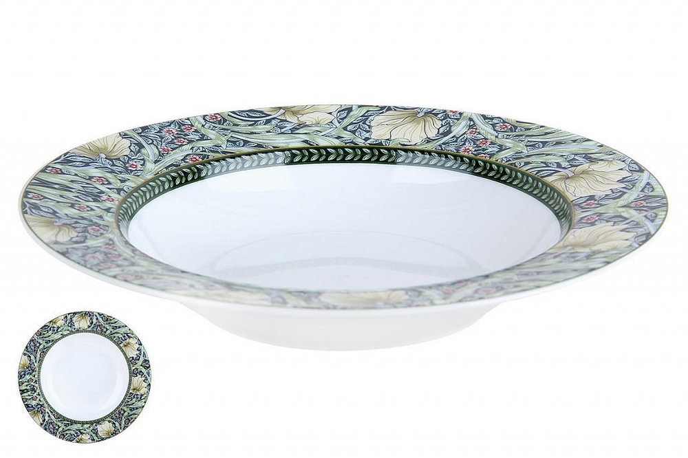 Тарелка суповая 300мл/21.5см B0943-A07132