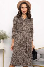 Платье Лаконичный стиль (капучино) П13751-19М LT Collection