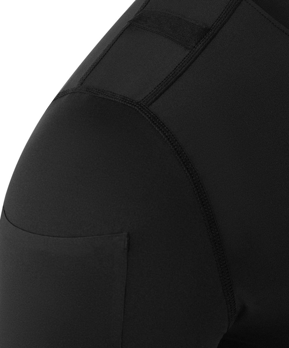 Футболка компрессионная с длинным рукавом судейская PerFormDRY Referee Baselayer Tee LS, черный