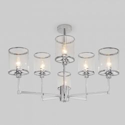 Люстра на штанге Eurosvet Inari 60144/6 хром