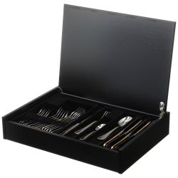 НАБОР СТОЛОВЫХ ПРИБОРОВ "GALLES ORO" НА 6 ПЕРСОН 24 ПР.