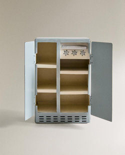 ZARA HOME ДЕТСКИЙ НАБОР ИГРУШЕК "КУХНЯ" ДЛЯ КУКОЛЬНОГО ДОМИКА, КРЕМОВЫЙ