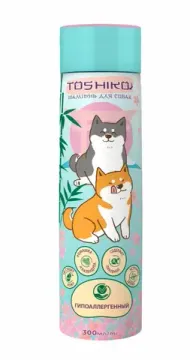 Toshiko Шампунь Гипоаллергенный для собак 300 мл