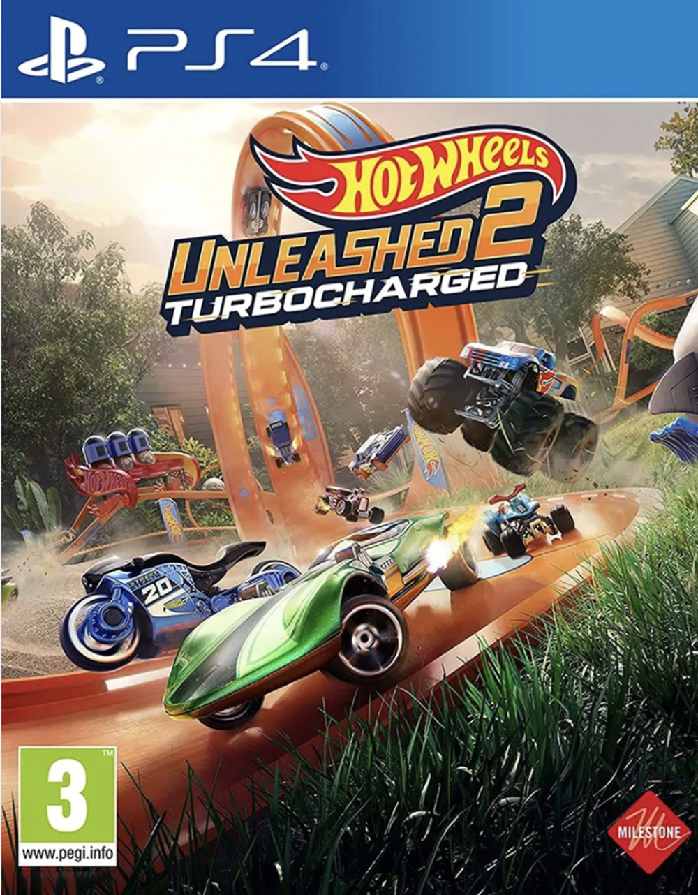 Hot Wheels Unleashed 2 Turbocharged (диск для PS4, полностью на английском языке)