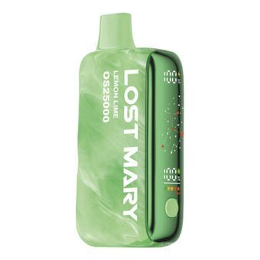 Lost mary OS25000 Лимон-лайм 25000 затяжек 20мг (2%)